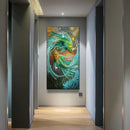 5D Diamond Painting Full Square Drill Cuddling Fish Mosaic Rhinestone Picture