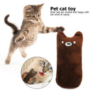 Cat Catnip Toys - Pet Supplies Kitten Plush Chew Toys for Cats (Coffee)