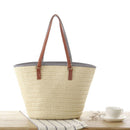 Straw Handbags Women Summer Beach Straw Bucket Bag Woven Tote with Tassel Purse