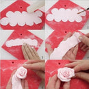 3X Fondant Cake Cookie Decorating  Cutter Rose Flower Mold Cake Tool Newly