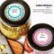 Canning Labels for Jars 2"" Round Stickers for Lids Food Storage Packaging