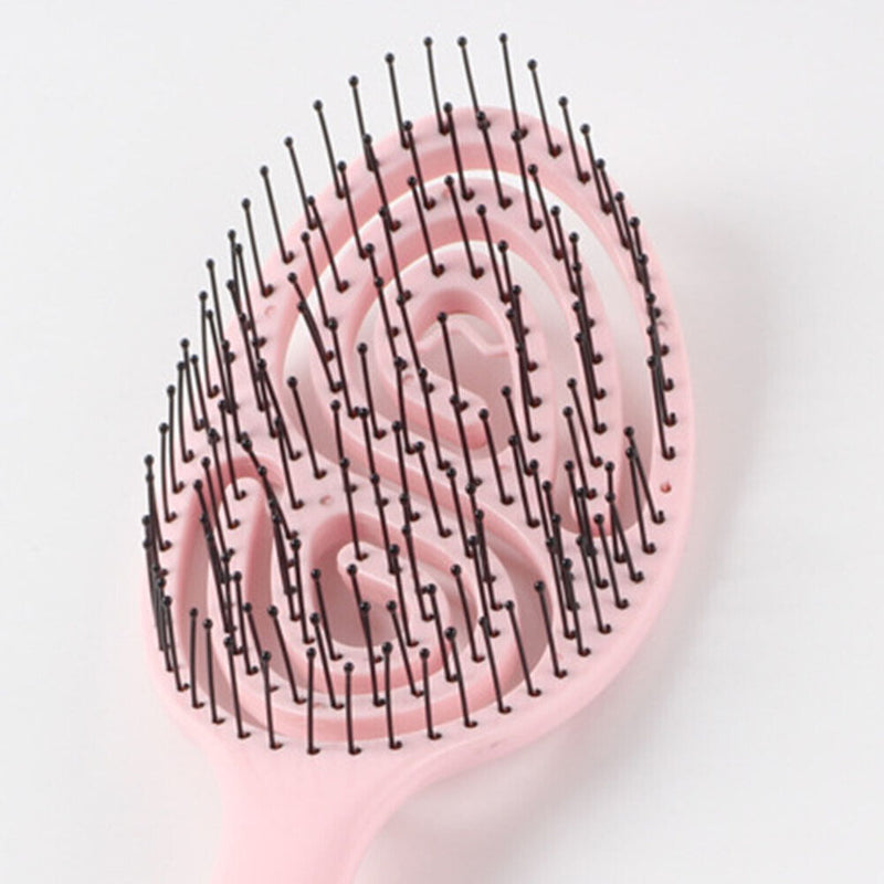 Wet Curly Hair Detangling Comb Scalp Massage Women Salon Hairdressing Hair Brush