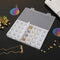 28 Lattices Transparent Container Diamond Painting Accessories Storage Box Newly