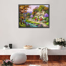 5D Diamond Painting DIY running water Full Round Drill Mosaic Picture
