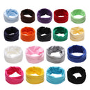 Long Scarf Windproof Cotton Neck Warmer Children Cotton Scarf Collar Scarves