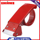 10pcs Roller Tape Cutter Sealing Tape Dispenser Manual Packing (48mm)