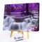 Paint By Numbers Purple Forest Waterfall DIY Acrylic Painting Kit (B964)