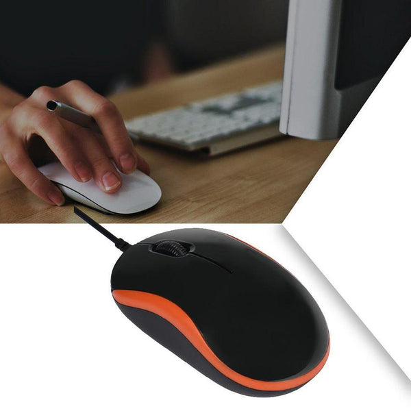 CHEAP Optical USB LED Wired Mini Home Office Mouse For PC Laptop Mice V8M4