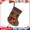 Christmas Stocking Candy Bags Socks Gift Bags Christmas Decor(Reindeer)