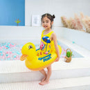 Baby Swimming Ring Seat Cute Inflatable Kid Safety Float Swim Circle Yellow