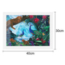 Leopard Peacock 5D Diamond DIY Painting Craft Kit Home Decor
