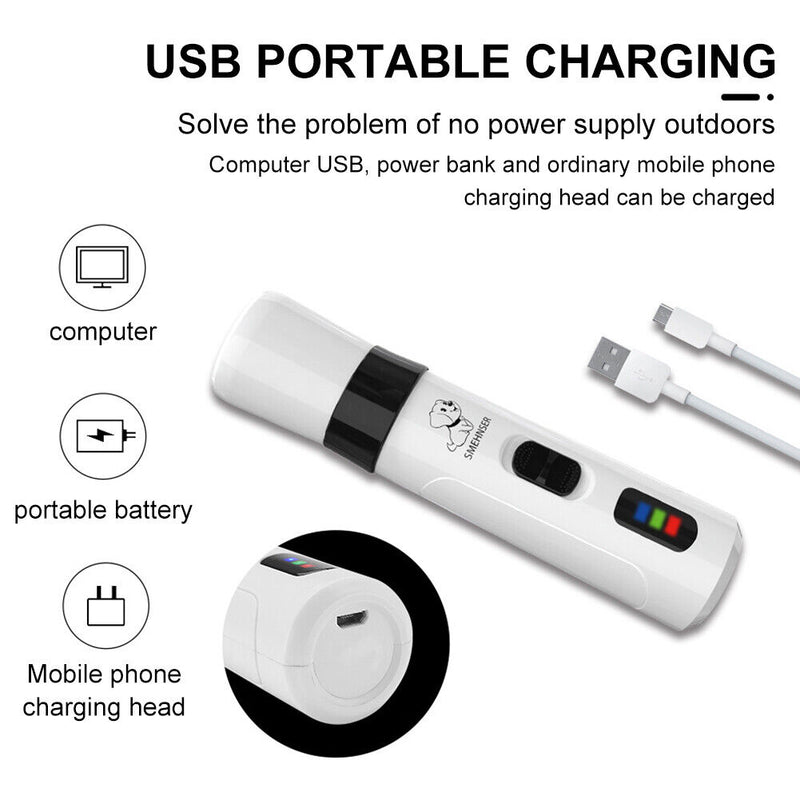 Electric Dog Nail Clippers Nail Grinders Pet Quiet Cat Paws Trimmer Tools