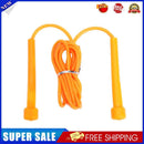 Skipping Rope PVC Adjustable Jump Rope Training Exercise Equipment (Orange)