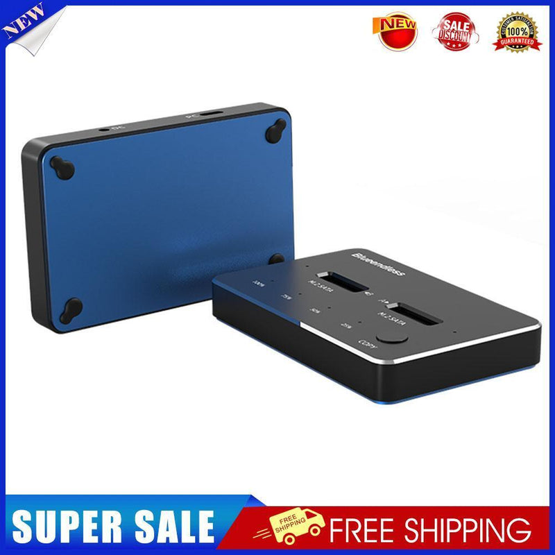 Blueendless DB280S USB 3.1 Dual-Bay SSD Docking M.2 SATA Reader (US Plug)