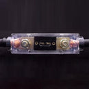 Car Audio Fuse Holder Transparent Cover Car Fuse Box for Automotive Boat Marine