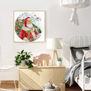 5D DIY Full Round Drill Diamond Painting Kit Christmas Santa Drawing Ornament