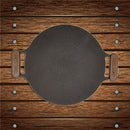 2pcs Wood Pot Holder Sleeve Anti Scalding BBQ Pan Handle Cover Protectors