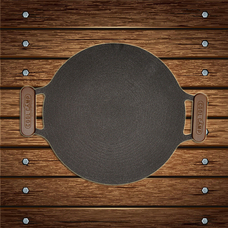 2pcs Wood Pot Holder Sleeve Anti Scalding BBQ Pan Handle Cover Protectors