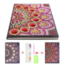 DIY Mandala Special Shaped Diamond Painting 50 Pages A5 Notebook Painting B