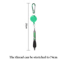 Novelty Stationery Gift Ballpoint Climbing Pen With Ring Pens Writing Tool