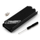 M.2 Solid State Hard Disk Heatsink Heat Radiator for PCIE 2280 SSD (Black)