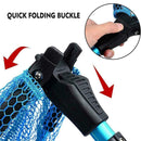 Fishing Net Fish Landing Net, Foldable Collapsible Pole Telescopic M2H3