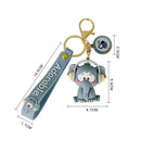 Pendant Creative Gift Animal Key chain Silica gel Trend Key buckle