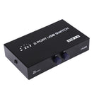 1A 2B 2 Ports USB 2.0 Sharing Switch Box for 2 Computers to Share 1 Printer