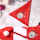 DIY 5D Christmas Hat Diamond Painting Kit Animal Rhinestone Drawing (A) Newly