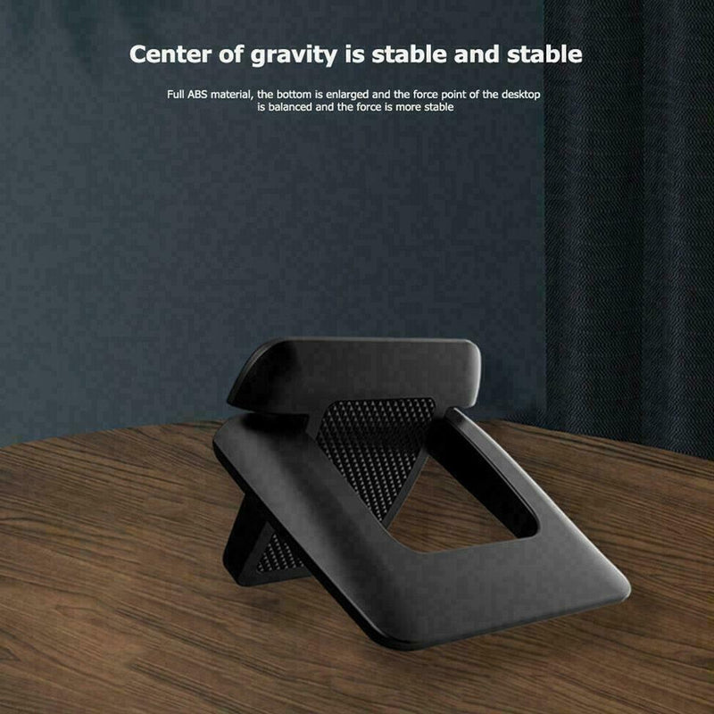2 x Portable Mini Laptop Invisible Stand Plastic Foldable Notebook V8F0 O5X2