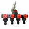 Garden Water Tap Splitter Adaptor Quick Thread Hose 4 Connector Way Pipe X8I0