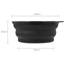 Reflection-free Collapsible Silicone Lens Hood for Camera Phone (Small) Newly