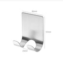 Punch Free Waterproof Storage Hook Wall Rack Wall Shelf Shaving Razor Holder