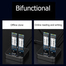 MAIWO K3016S Type C Hard Drive Docking M.2 SSD SATA Dual Bay Station (EU)