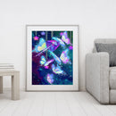 DIY Diamond Painting Kits Star Butterflies Full Square Drill Hanging Home Dec