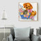 5D Full Round Drill Rhinestone Art DIY Flower Cat Dog Diamond Painting Kit Craft