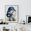 5D DIY Diamond Painting Full Round Drill Delivery Gnome Wall Decor Rhinestone