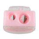 Portable Makeup Pencil Sharpener Double Single Holes Design with Cleaning S