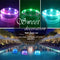 LED Solar Floating Light Swimming Pool Underwater Colorful Night Lamp (B)