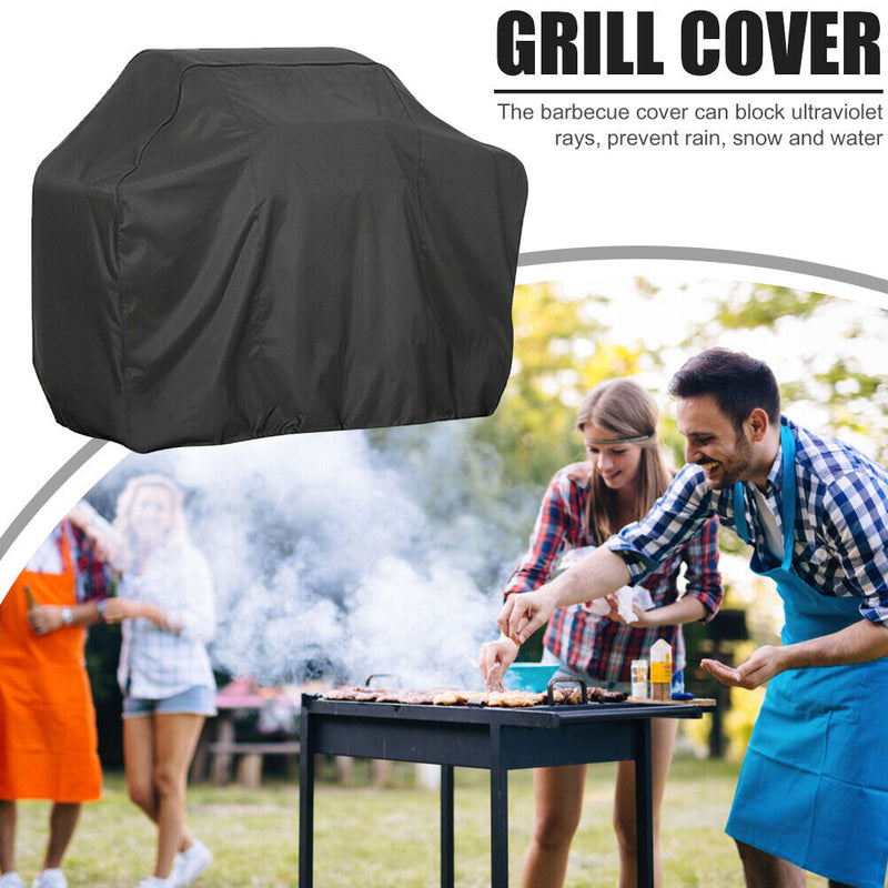 Waterproof Outdoor Barbecue Cover Anti Sun Rain Protective Square for Outdoor