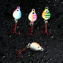 Whale Shaped mini Lead Hard Hook AD-Sharp Insect Ice Fishing Lure Winter Bait