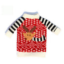 One Set Christmas Decoration Red Wine Bottle Cover Bags Santa Claus Dinn