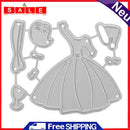 DIY Craft Cutting Dies Stencil Scrapbook Embossing Album Card Dress (GG0179-2253