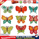 DIY Full Drill Round Butterfly Diamond Painting Children Cartoon Stickers Newly
