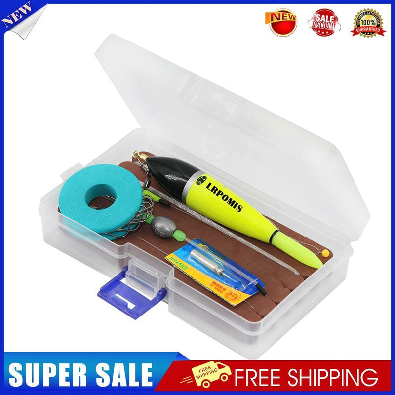 Fishing Float Set Line Double Hook Connector Electronic Fishing Tackle Tool