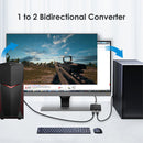 Displayport 1.4 Splitter 8K/60Hz DP Bi-Direction Switcher for Projector Monitor