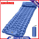 Camping Inflatable Mattress TPU Nylon Waterproof 200kg Load for Hiking Trekking
