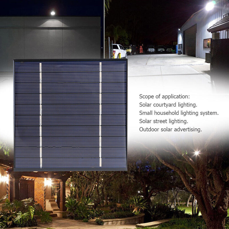 120x120mm 2.3W 5V Square Solar Panel DIY Battery Cell Chargers Solar System