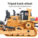 RC Crawler Heavy Bulldozers 1/24 9CH 2.4G Radio Controlled Cars Engineering Toys