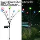 Solar Powered LED Lights kit Landscape Garden Firefly Swaying Light Law!
